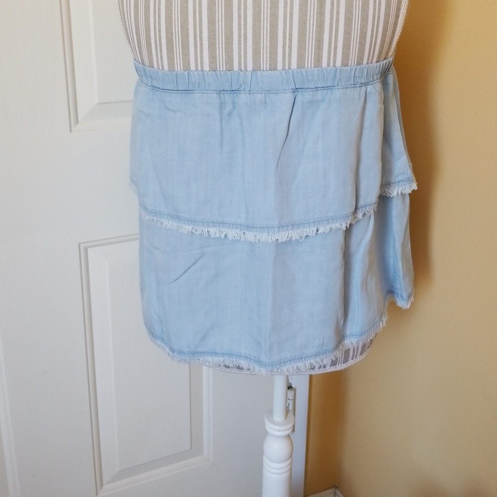 Anthropology Cloth & stone denim skirt, sz S - Picture 1 of 3